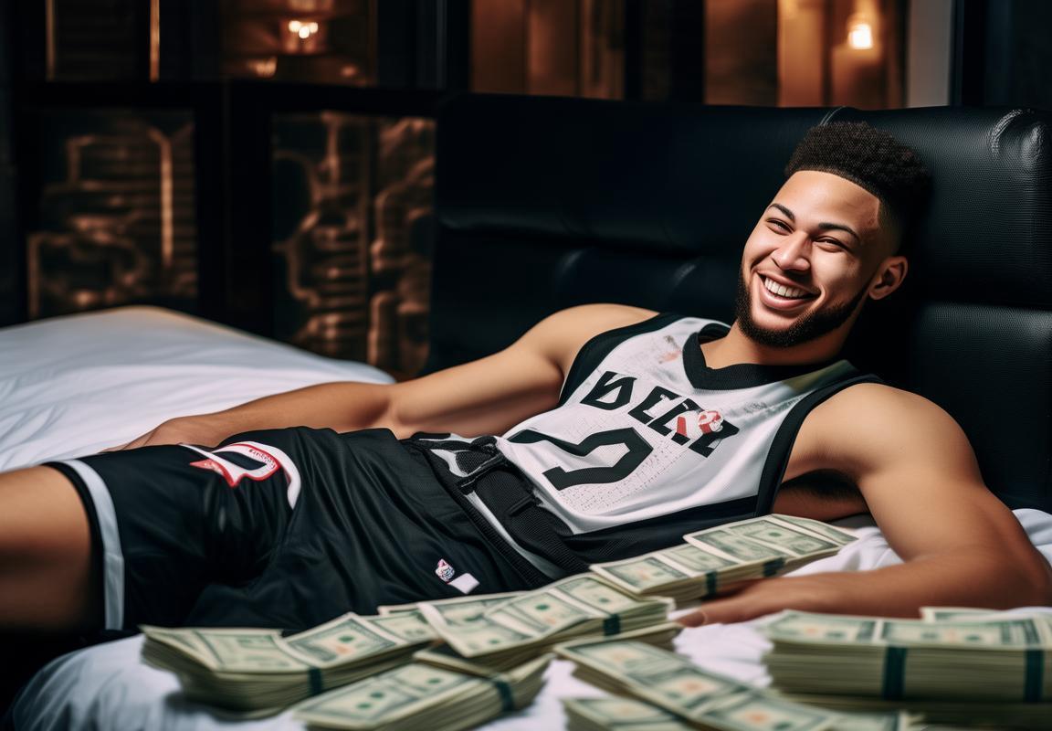 约翰·沃尔与本·西蒙斯：NBA薪水榜首6823万美元“躺赚之王”的背后真相